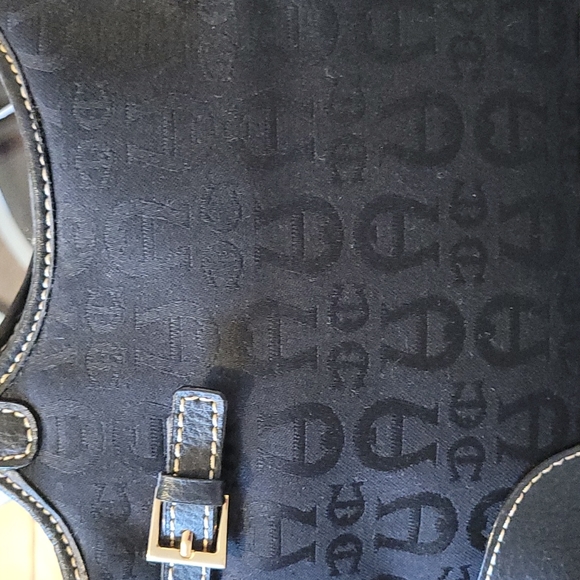 NWT Etienne Aigner black logo mini satchel with detachable strap. - Picture 4 of 10